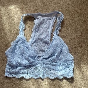 Light Blue Lace Aerie Bralette